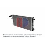 Motorradiateur AKS DASIS 080074N