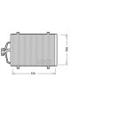 Condensatore, impianto di climatizzazione DENSO DCN23003