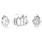Klimakompressor AVA COOLING VNAK446