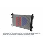 Motorradiateur AKS DASIS 121890N