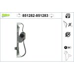 Elevalunas VALEO 851283