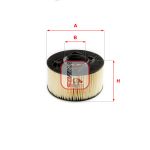 Filtro de aire SOFIMA S 7394 A