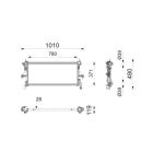 Radiatore motore BEHR *** PREMIUM LINE *** MAHLE CR 2864 000P