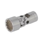Zwölfkantnuss 3/8 zoll TOPTUL 12k 17mm mit Gelenk