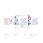 Radiateur moteur AKS DASIS 480001N