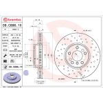 Disco de freno BREMBO 09.C896.1X