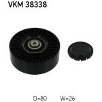 Polia guia, correia trapezoidal SKF VKM 38338
