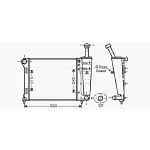 Motorradiateur AVA COOLING FTA2345