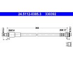 Flexible de frein ATE 24.5112-0385.3