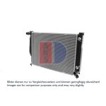 Motorradiateur AKS DASIS 480058N