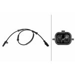 Sensor do ABS traseiro, direito HELLA 6PU 358 216-271