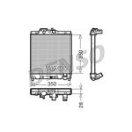 Raffreddatore motore DENSO DRM40004