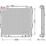 Arrefecedor do motor DENSO DRM50138
