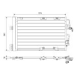 Condenseur (climatisation) VALEO 817846
