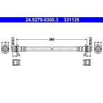 Tubo flessibile del freno ATE 24.5279-0300.3