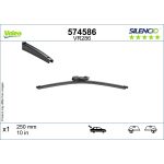 Wischblatt VALEO Silencio 574586, 250mm, Hinten, 1 Stück