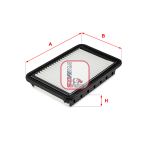 Filtre à air SOFIMA S 3632 A