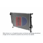Motorradiateur AKS DASIS 050130N
