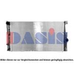 Motorradiateur AKS DASIS 050118N