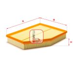 Filtro de aire SOFIMA S 3251 A