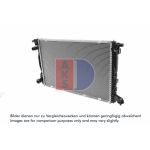 Motorradiateur AKS DASIS 480102N