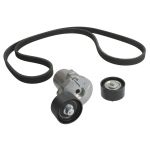 Jogo de correias trapezoidais estriadas Micro-V® GATES K016DPK1817
