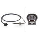 Capteur, température des gaz HELLA 6PT 014 494-091
