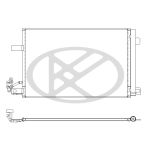 Condensador, sistema de ar condicionado KOYORAD CD451026