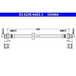 Tubo flessibile del freno ATE 83.6236-0402.3