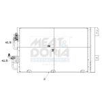 Condenseur (climatisation) MEAT & DORIA 991064