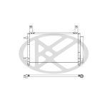 Condensatore, impianto di climatizzazione KOYORAD CD310580