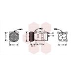 Compressor, ar condicionado VAN WEZEL 0900K222