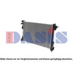 Arrefecedor do motor AKS DASIS 080018N