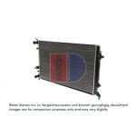 Motorradiateur AKS DASIS 040049N