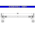 Flexible de frein ATE 24.5229-0193.3