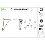 Elevalunas VALEO 850903