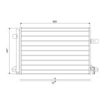 Condenseur (climatisation) VALEO 822691