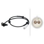 Sensor do ABS traseiro, direito HELLA 6PU 012 679-271