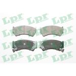 Kit pastiglie freno, freno a disco LPR 05P778