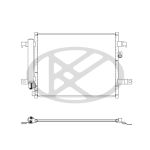Condensatore, impianto di climatizzazione KOYORAD CD060999