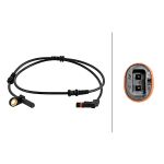 Sensor do ABS traseiro, direito HELLA 6PU 230 048-201