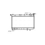 Radiateur moteur AVA COOLING DN2123