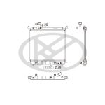 Radiateur moteur KOYORAD PL022651
