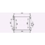 Radiateur moteur AVA COOLING DN2439