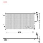 Condenseur (climatisation) DENSO DCN44010