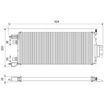 radiateur de moteur VALEO VAL701481