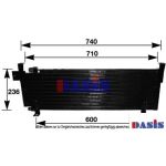 Condenseur (climatisation) AKS DASIS 520046N