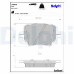 Remblokset DELPHI LP3979