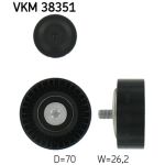 Polia guia, correia trapezoidal SKF VKM 38351