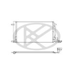 Condensatore, impianto di climatizzazione KOYORAD CD441130